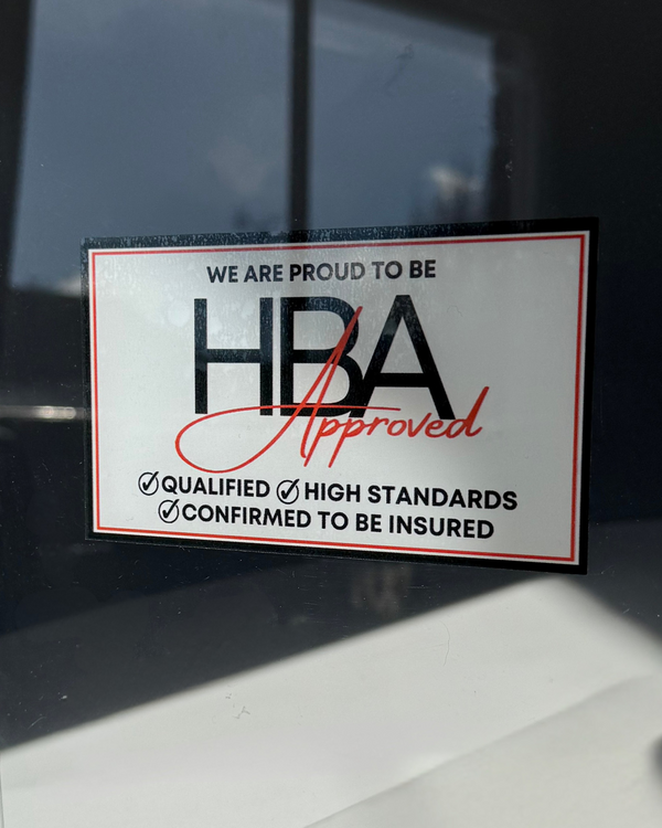 Verified HBA Approved Seal - Window