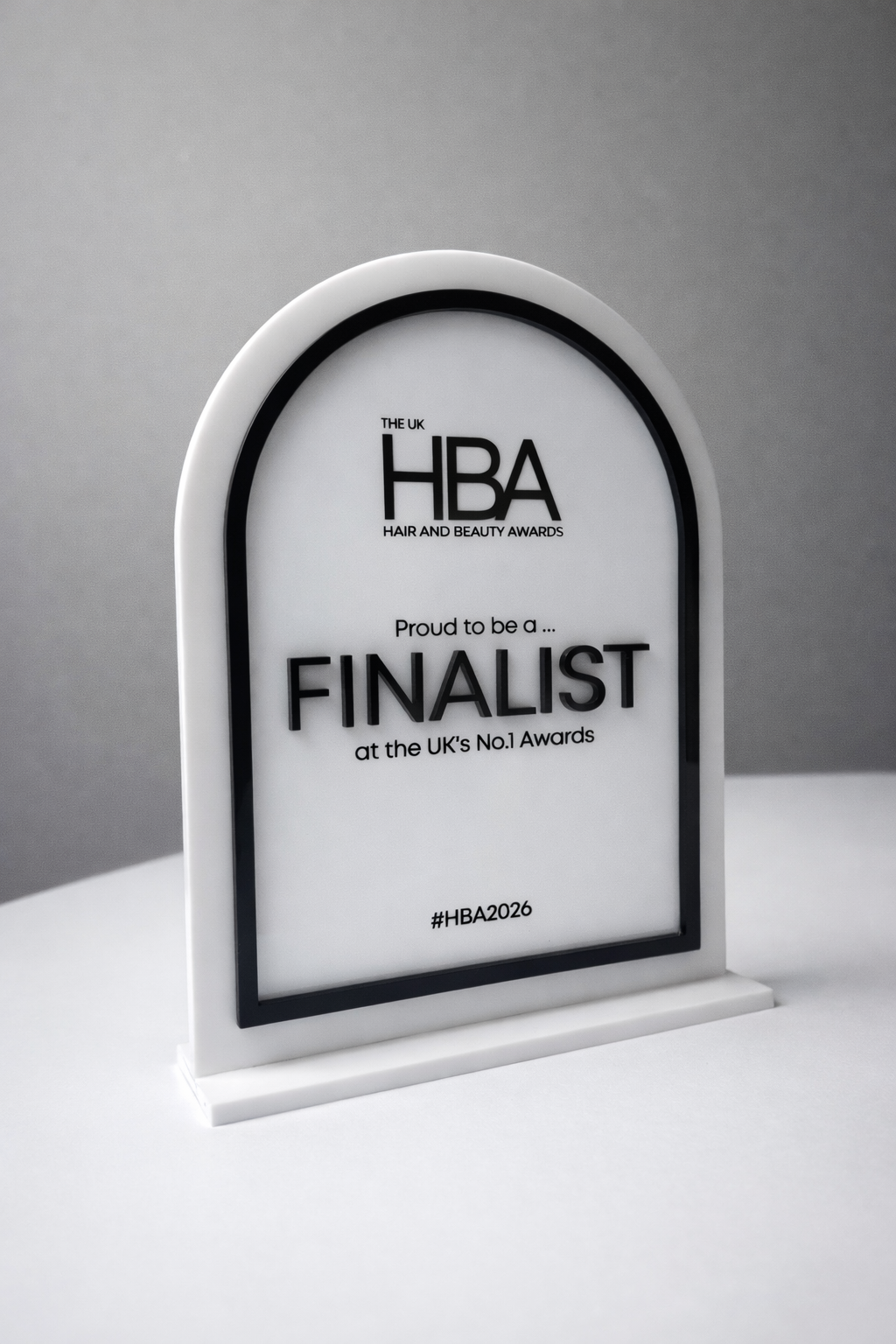 2026 White Finalist Plaque